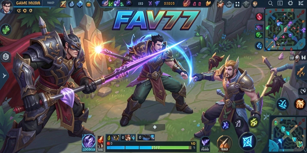 Tampilan gameplay FAV77 yang penuh aksi dan strategi menarik.