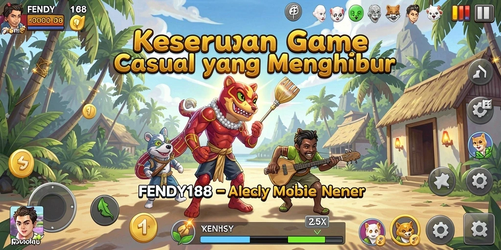 Gameplay FENDY188 yang seru dan penuh warna.