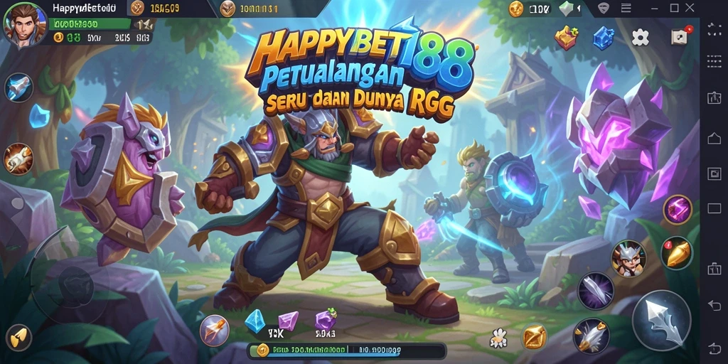 Tangkap momen seru dalam gameplay RPG HAPPYBET188.