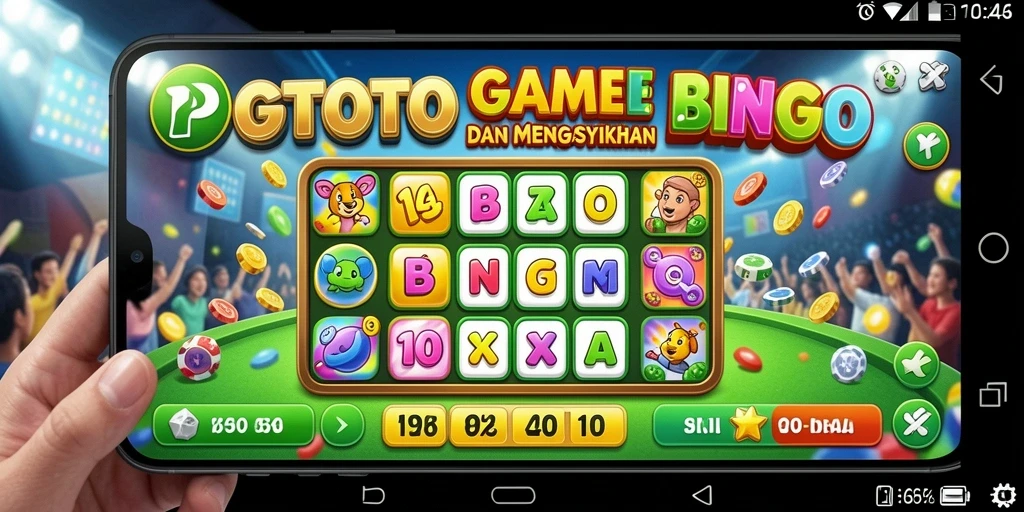 Tampilan gameplay PGTOTO yang penuh warna dan seru.