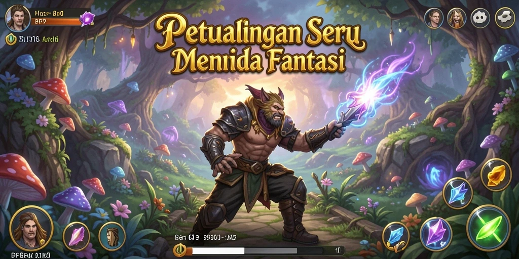 Tampilan gameplay yang menarik dari <strong>PP7</strong> di dunia petualangan.