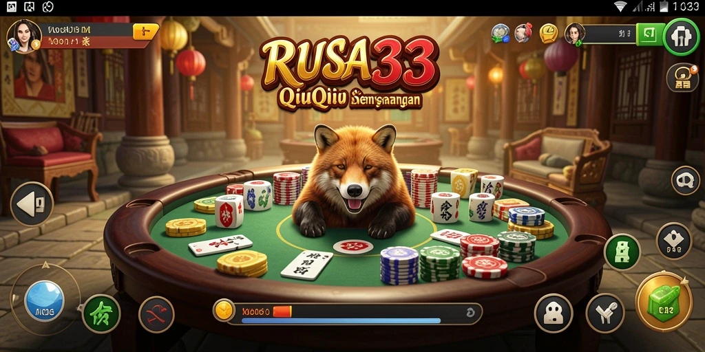 Tampilan menarik saat bermain RUSA33 dengan gameplay QiuQiu.
