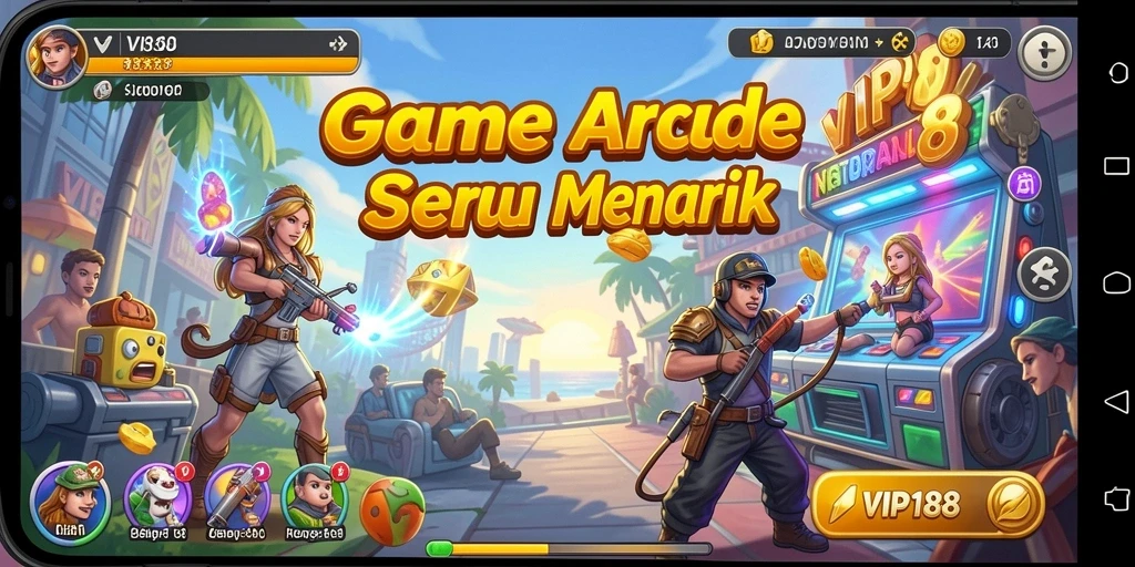 Gameplay seru dan grafis menawan di VIP188.